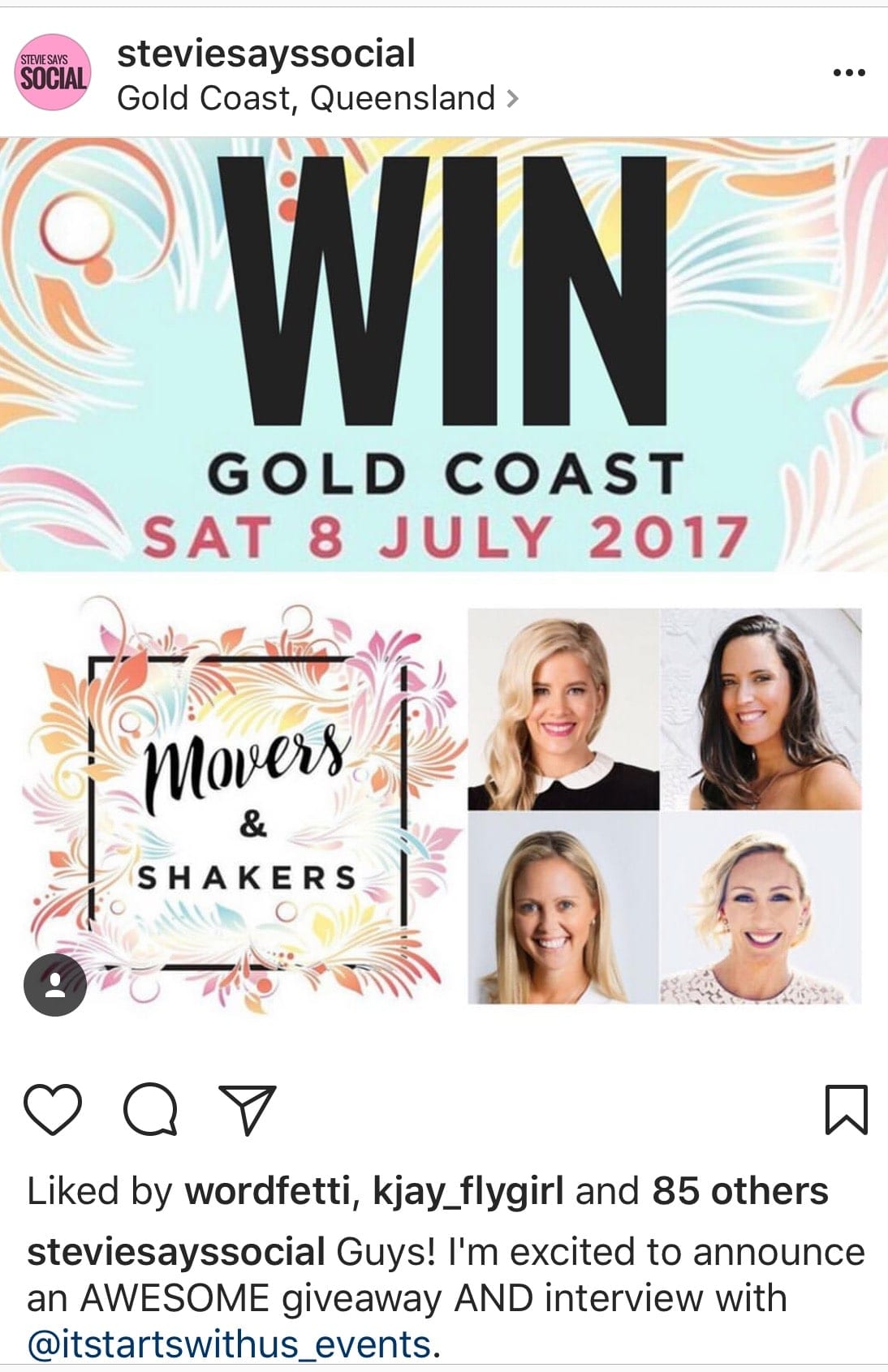 Competition with Kylie on Instagram - Stevie Says Social