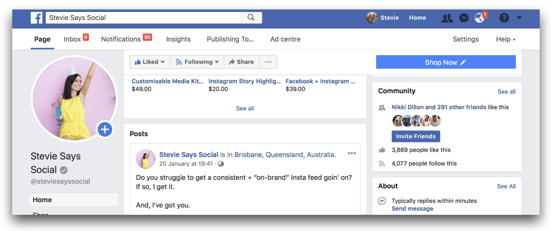 Facebook - Track and Measure Social Media Follower Numbers