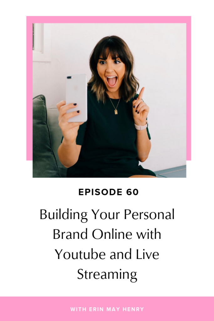 Building Your Personal Brand Online with Youtube and Live Streaming